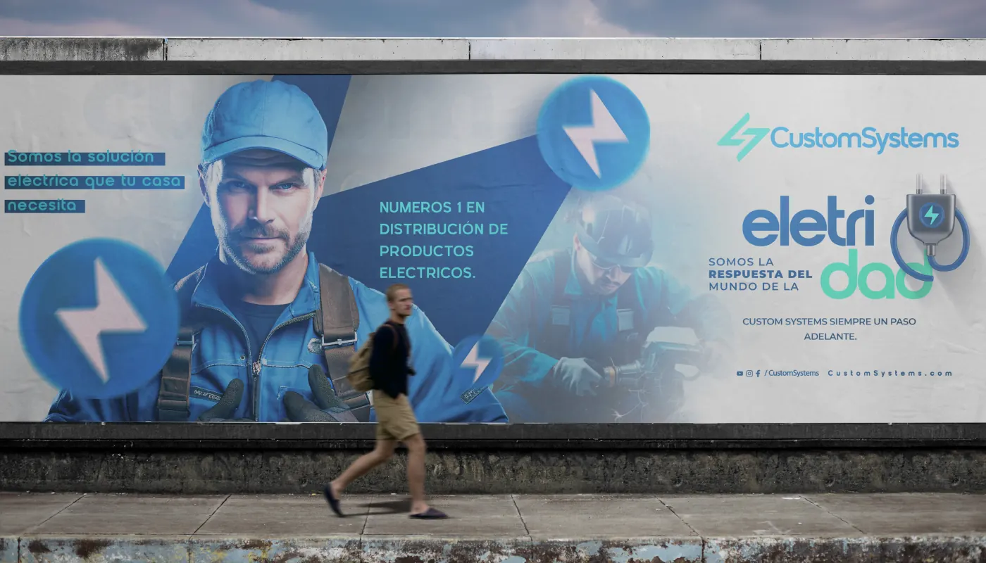Custom Systems: Publicidad exterior